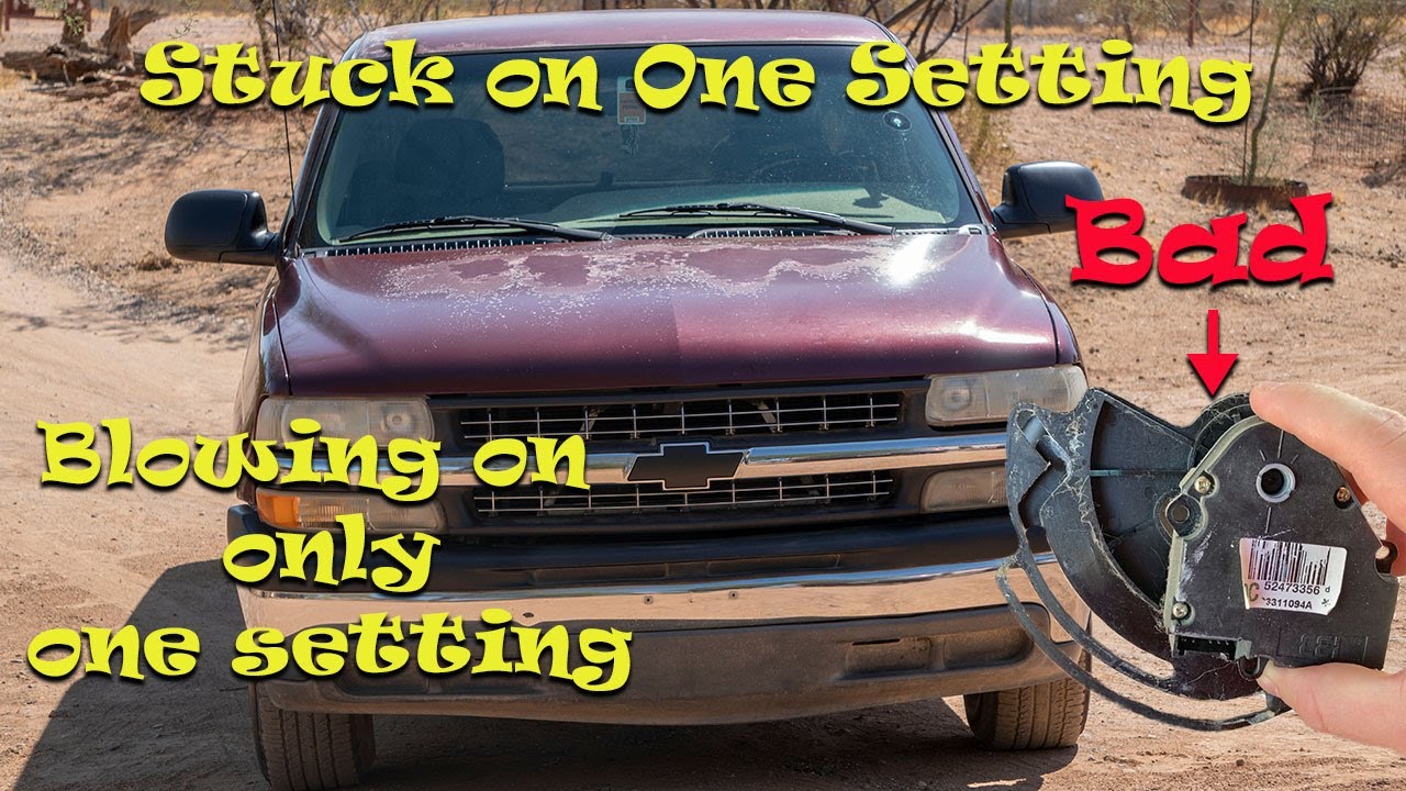 99-06 Chevy Silverado/GMC Sierra Mode Actuator Replacement