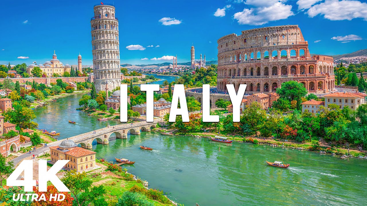 Italy 4K 🇮🇹 Discover Heaven on Earth – Majestic Alpine Peaks, Crystal Lakes & Villages Lost in Time