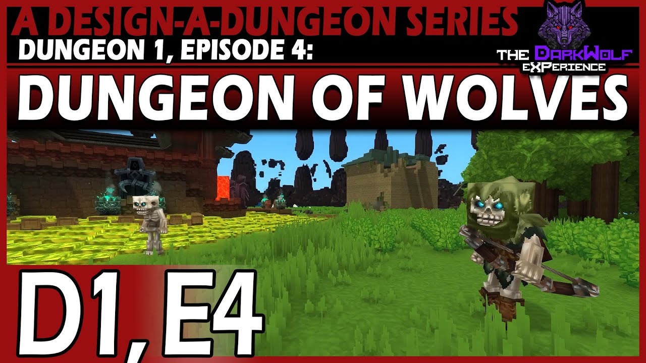 D1, E4: Design A Dungeon: Dungeon Of Wolves #creative #dungeon #hytale #adventure #letsplay