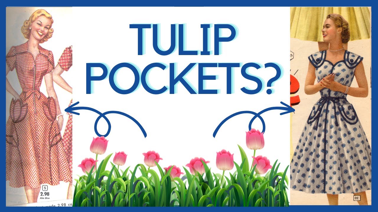 I fell in love with a 1950's Tulip dress!