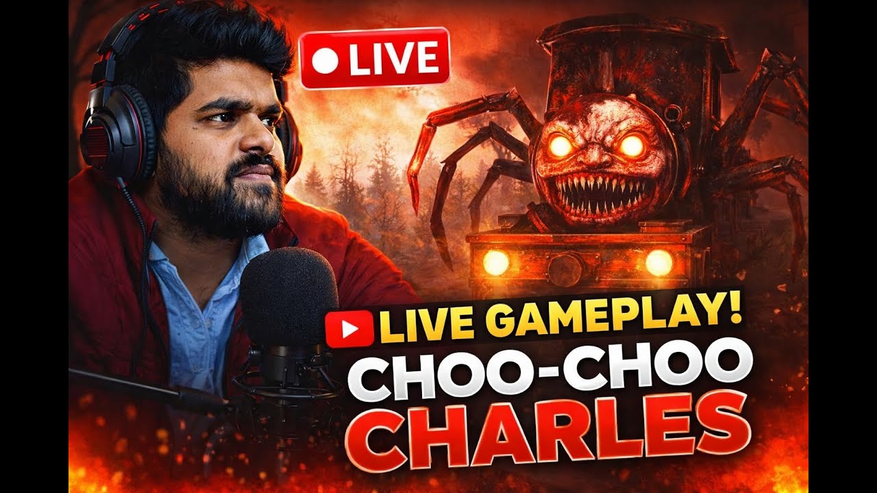 CHOO CHOO CHARLES BHAGA BHAGA KE MAAR RHA HAI 😱 #live #shortslive #granny #choochoocharleslive