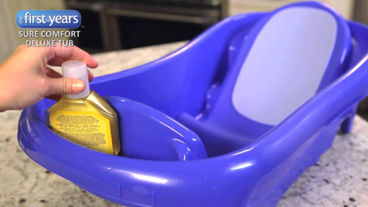 Sure Comfort Infant-to-Toddler Tub -  Blue