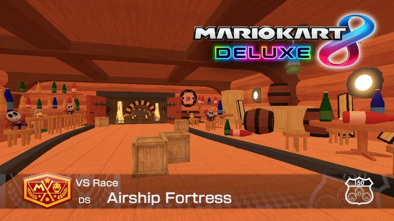 Airship Fortress (DS) Mario Kart 8 Deluxe #mariokart8deluxe #nintendo #mariokartds