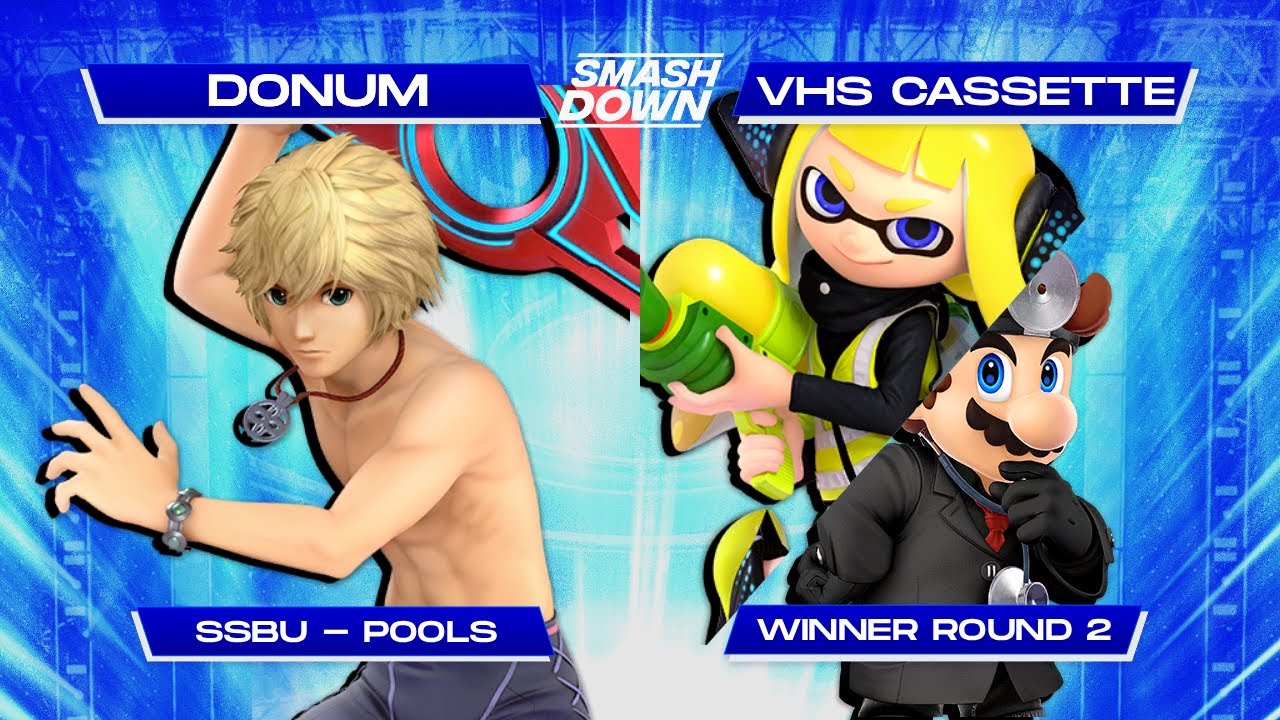 SMASHDOWN DOUBLE OR NOTHING - POOLS - Donum (Shulk) Vs. VHS Cassette (Dr. Mario, Inkling) - WR2