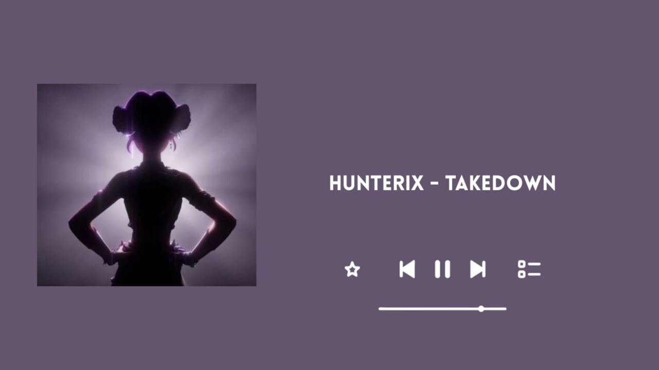 Hunterix - Takedown (K-POP DEMON HUNTERS) Slowed/Reverb