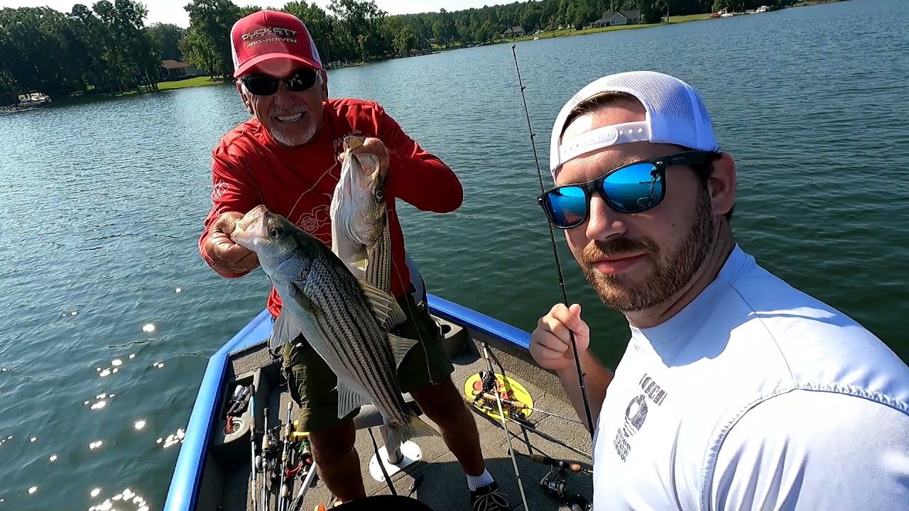 Flutter Spoon Stripers With My Son Adam