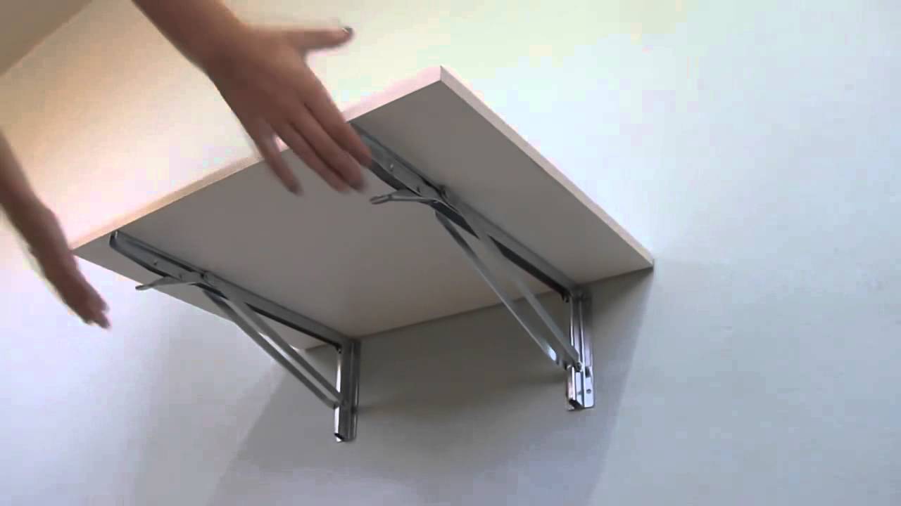 Mesa dobravel, retratil de parede 100% MDF