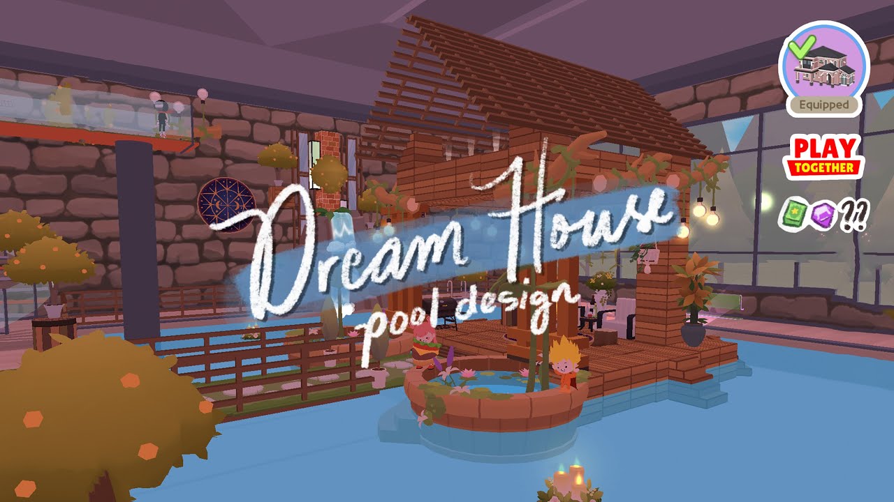 Decorating Dream House Pool with Estimated Cost | Play Together