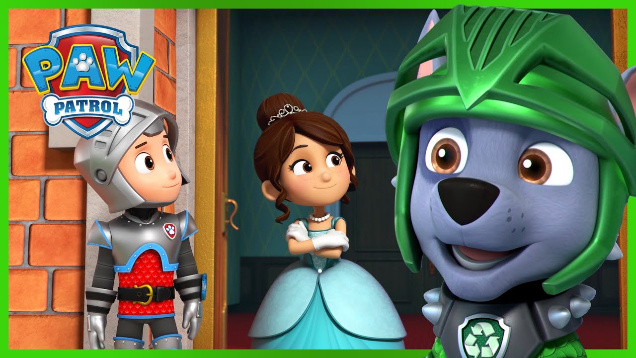 PAW Patrol Rescue Knights save the Princess and more! | PAW Patrol | Cartoons for Kids Compilation