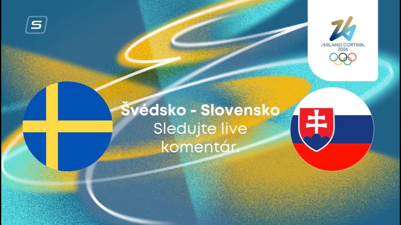 🇸🇪Švédsko - Slovensko🇸🇰 / Live komentár / Miláno 2026
