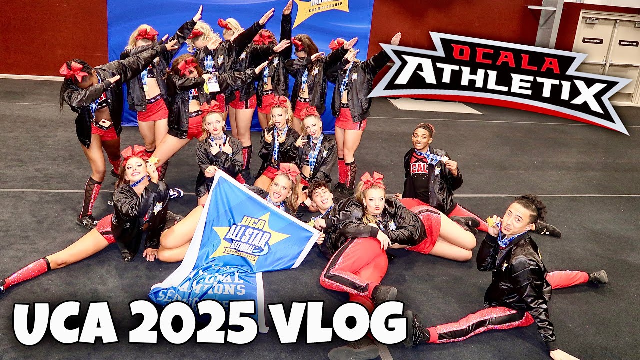 UCA ALL STAR CHAMPIONS 2025 VLOG | Behind The Scenes As A Cheer Coach