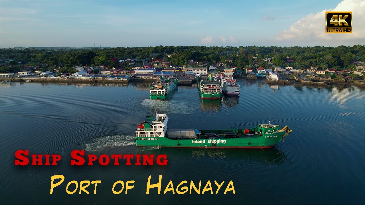 [4K] Ship Spotting at Port of Hagnaya | SAN REMIGIO,CEBU