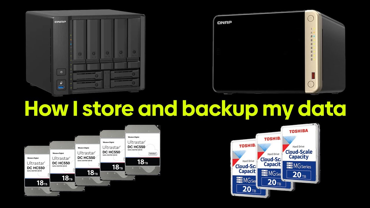 My storage and backup solution