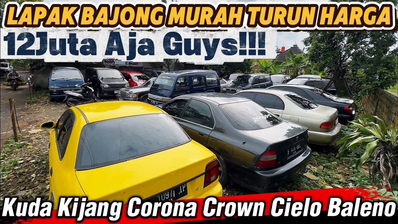 Lapak Mobil Bajong Cibinong‼️Cash Cuma 12Juta Aja‼️Harga Diturun2in Jual Rugi Gpp Guys‼️