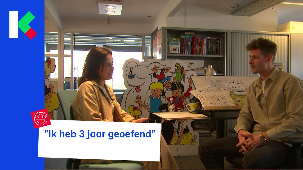 Dieter, de nieuwe tekenaar van Jommeke, beantwoordt jullie vragen!