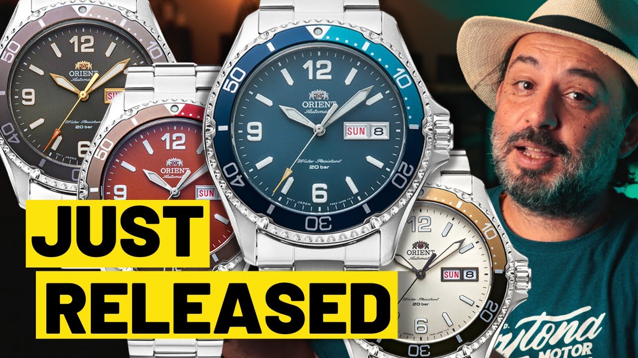 Orient MAKO 3 watch review, ALL COLORS