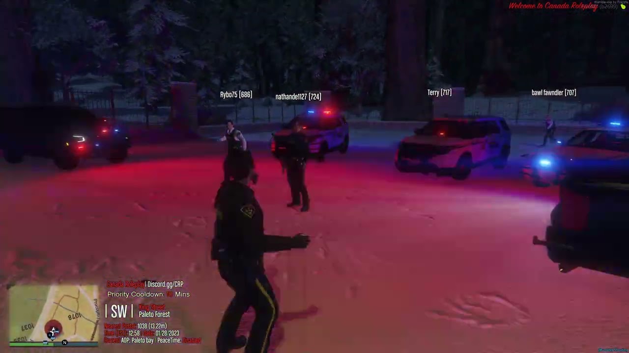 FiveM | GTA 5 | Canada Role Play (CPR) Server | Snowball Fights?