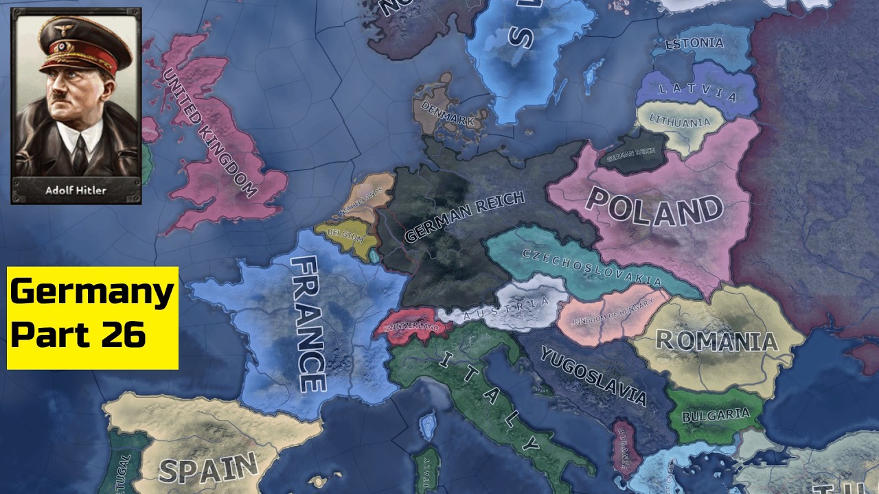 Germany (Hearts of Iron IV) Part 26 - Fall of Washington DC!