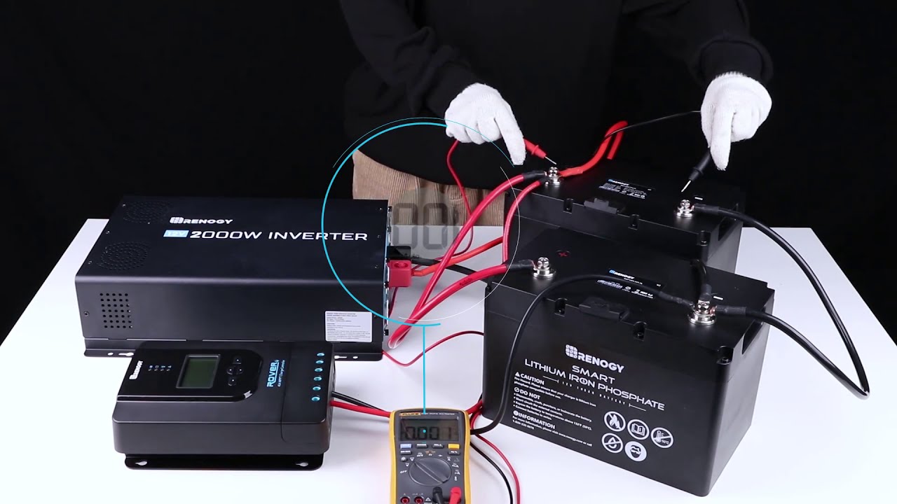 Renogy 12V 100Ah Smart Lithium Iron Phosphate Battery