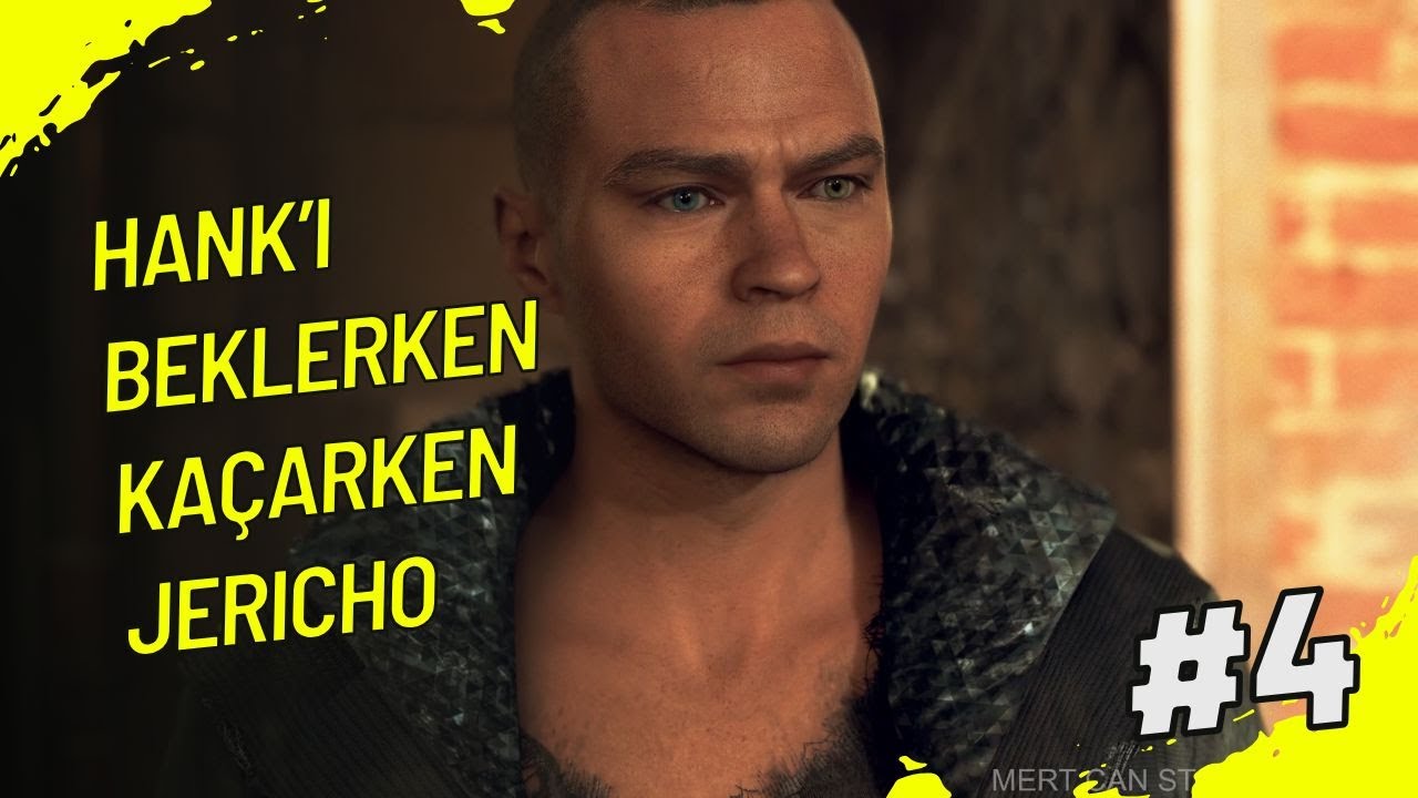 Hank'i Beklerken-Kaçarken-Jericho Detroit Become Human 4. Bölüm Türkçe
