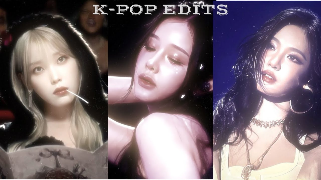K POP edits that came in my for you page 🔥✨