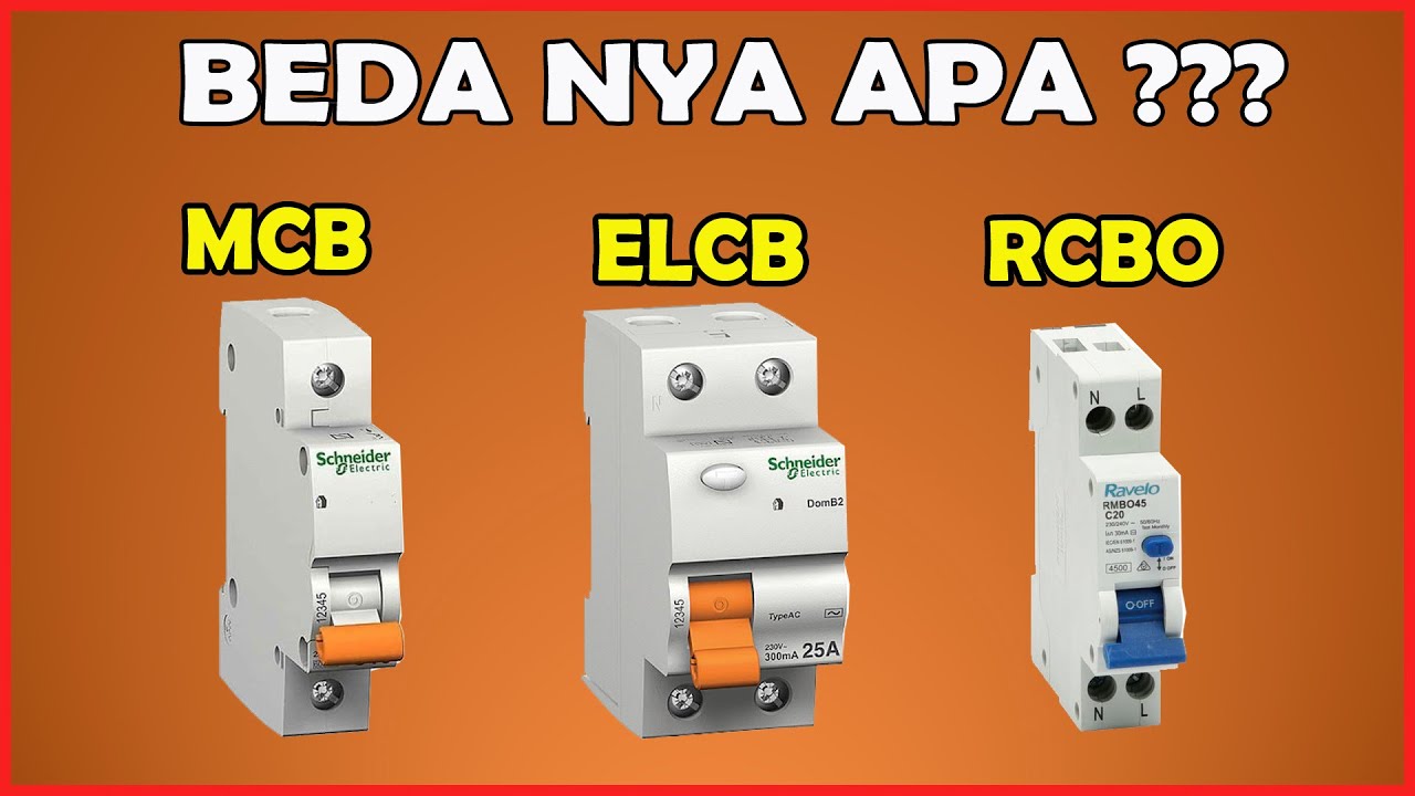 РАЗЛИЧИЯ MCB ELCB И RCBO