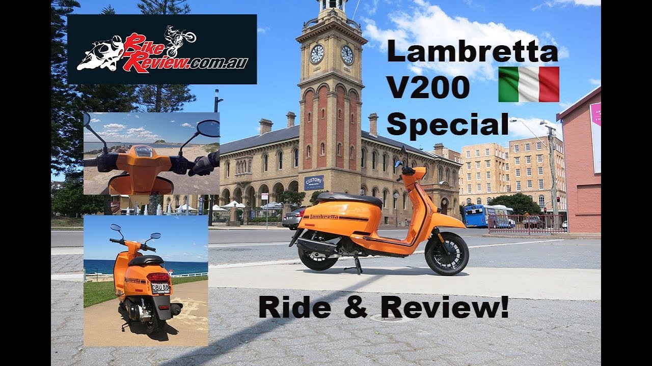 Специальный обзор Lambretta V200 2019 года, Джефф Уэр