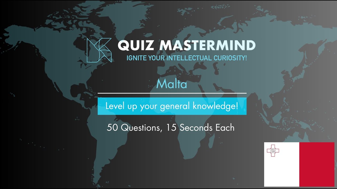Quiz Mastermind: Malta General Knowledge Quiz