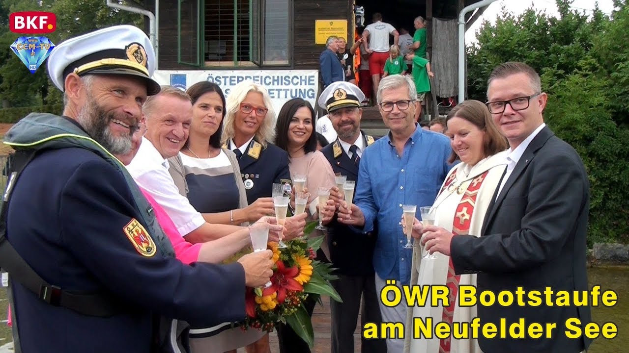 27. 7. 2019 - Bootstaufe am Neufelder See - CCM-TV.at / BKF