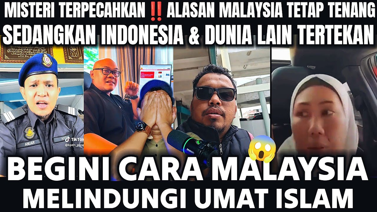 DUNIA & INDONESIA PANIK‼️MALAYSIA JUSTRU TENANG & TERSENYUM, ADA APA? 