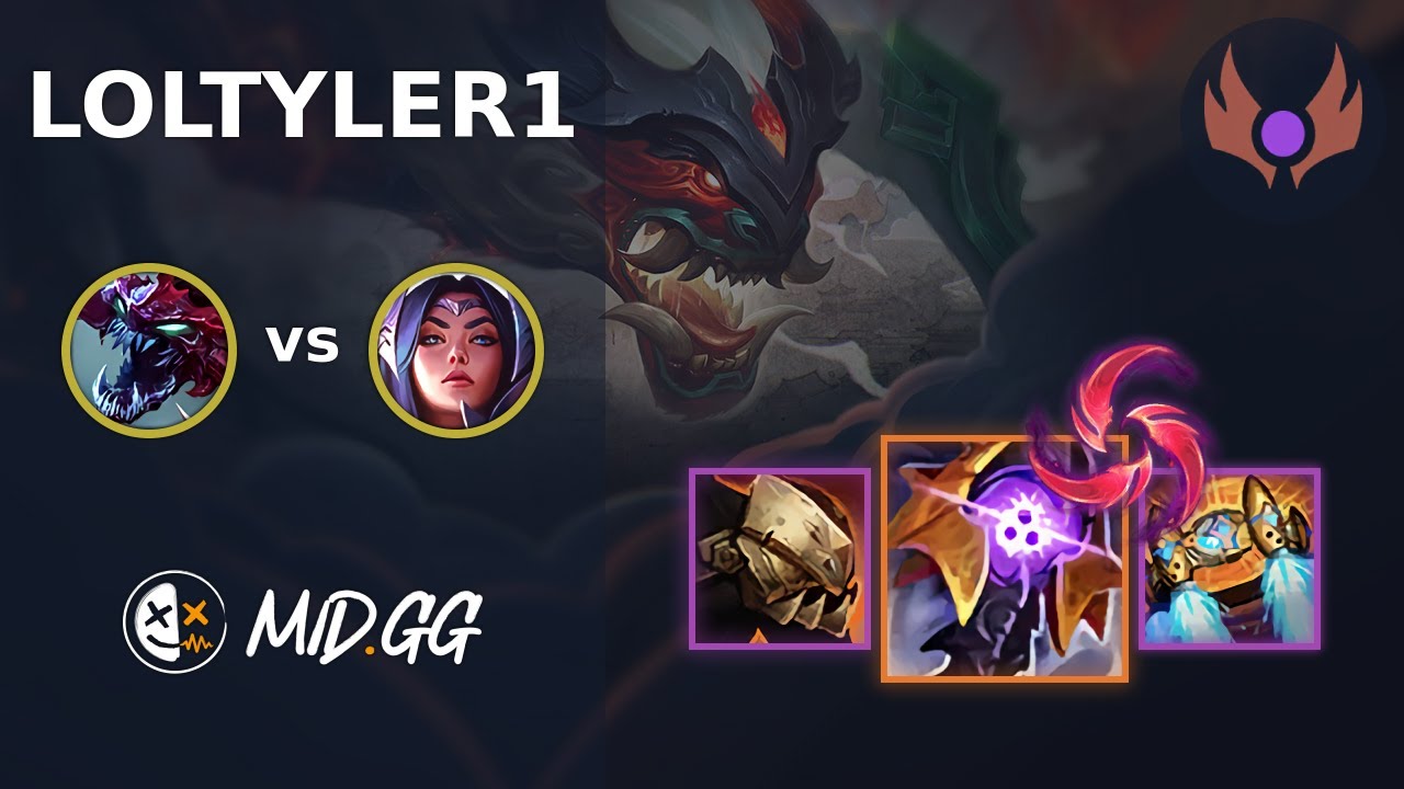 MID.GG: [ loltyler1 ] Cho'Gath MID vs Irelia | NA MASTER | LOL Season 2026