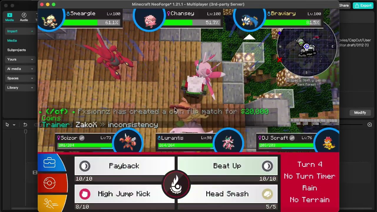 Pokemon Gym Trainer Refuses to let me win