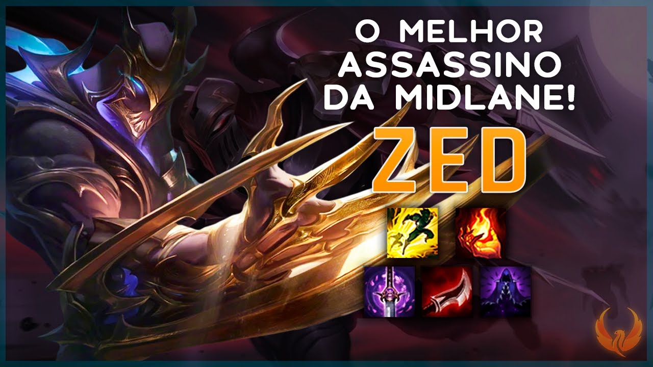 O MELHOR ASSASSINO DA MIDLANE *31 KILLS TRIPLE SHURIKEN* - ZED MID GAMEPLAY [PT-BR]