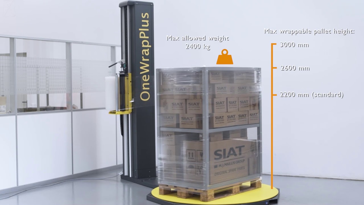 SIAT ONE WRAP PLUS PALLET WRAPPER