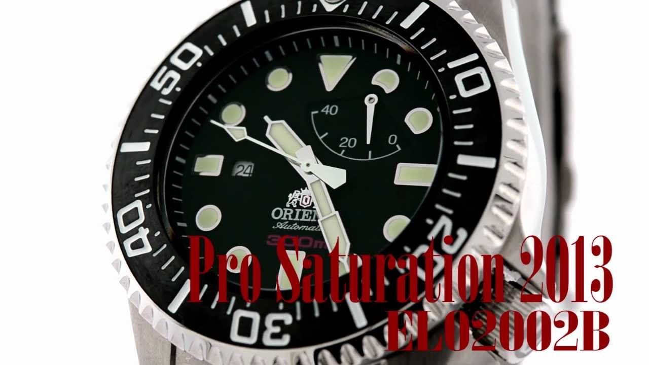 Orient Watch 2013 Pro Saturation Diver EL02002B