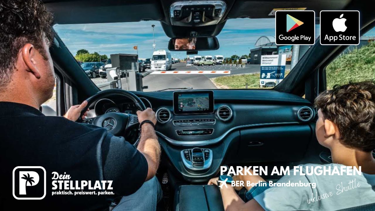 Dein Stellplatz - Parken am Flughafen BER - Anreise Parkplatz P1