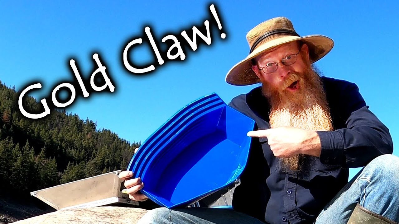 Clawing GOLD out of the dirt!  Gold Claw!
