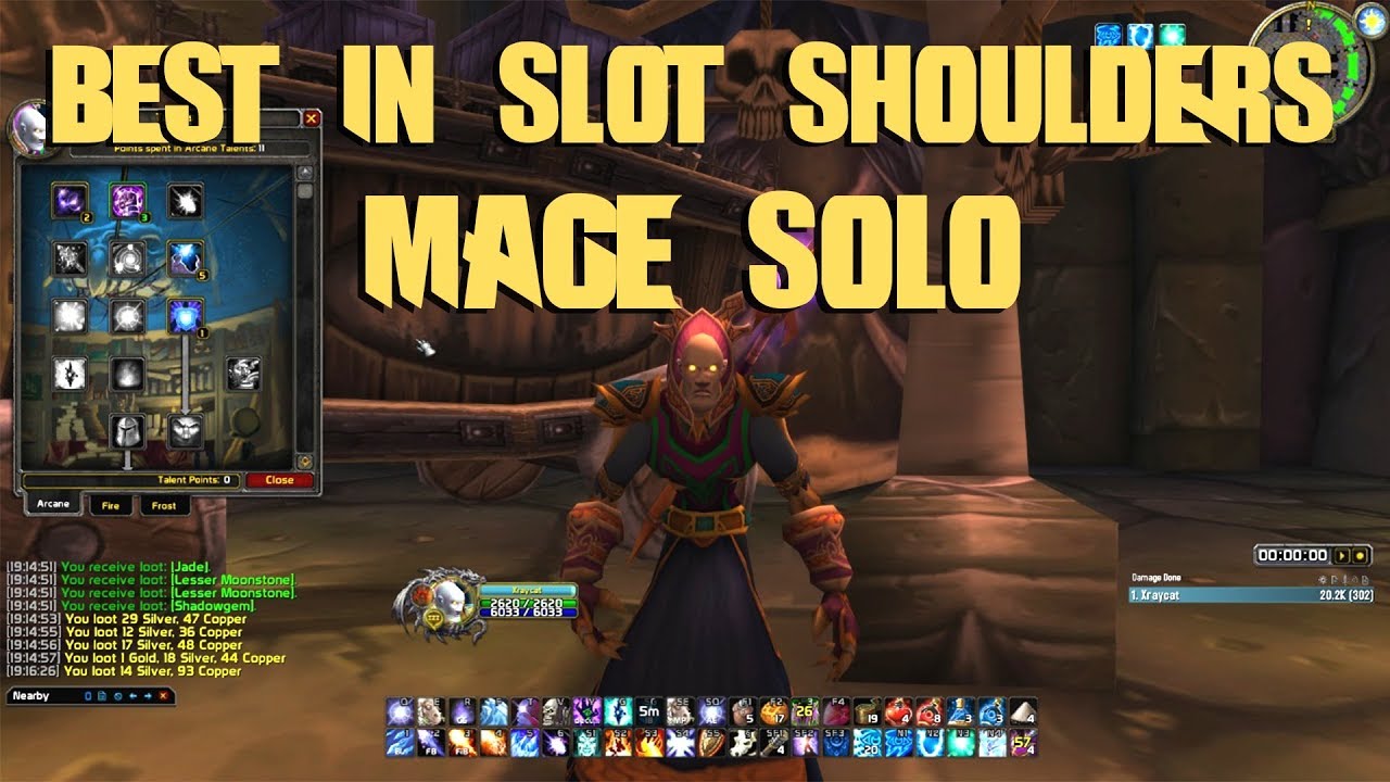 Mage Guide Solo BRD Best in Slot Shoulders