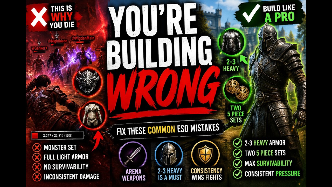 Why 90% of ESO PvP Builds Fail in Real Fights