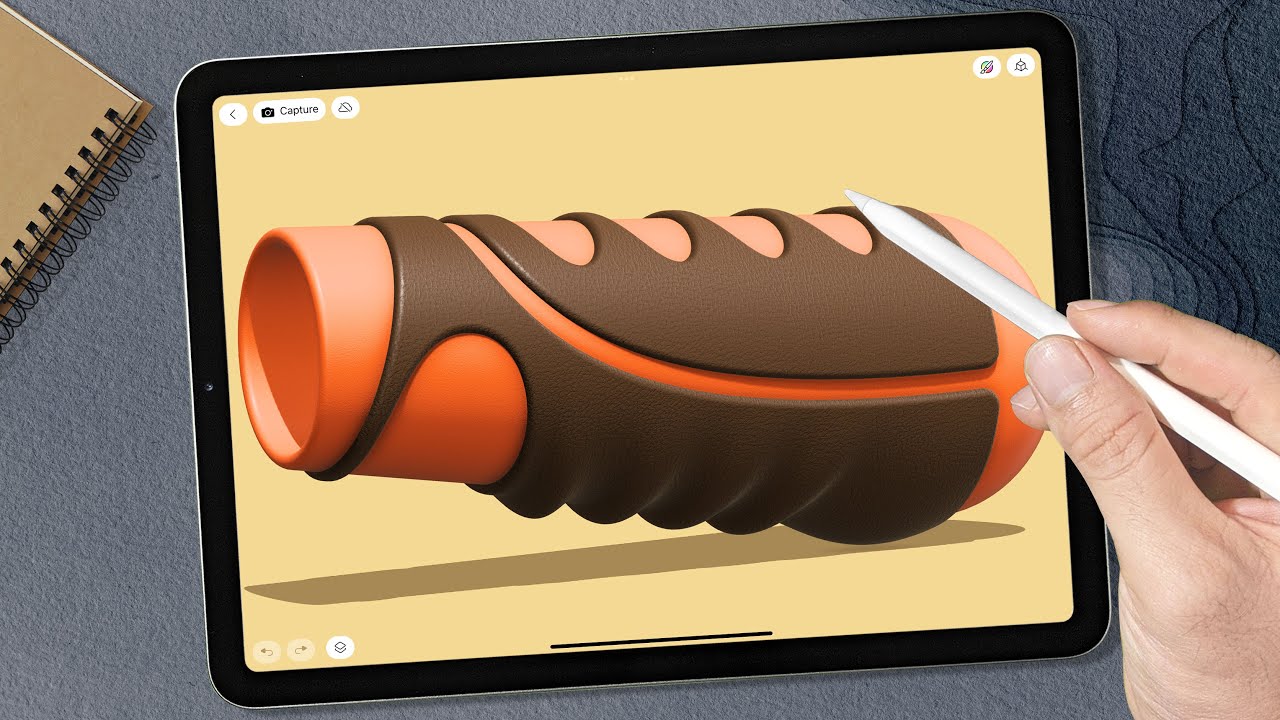 Designing Handgrip on the iPad | Shapr3D