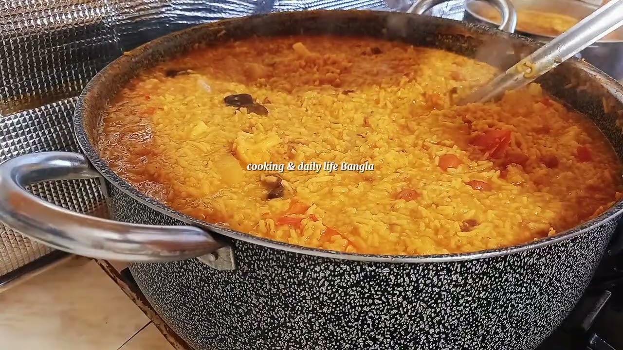 রোজার দিনে ইতালিতে ঝটপট পাতলা খিচুড়ি রান্না সহজ রেসিপি।