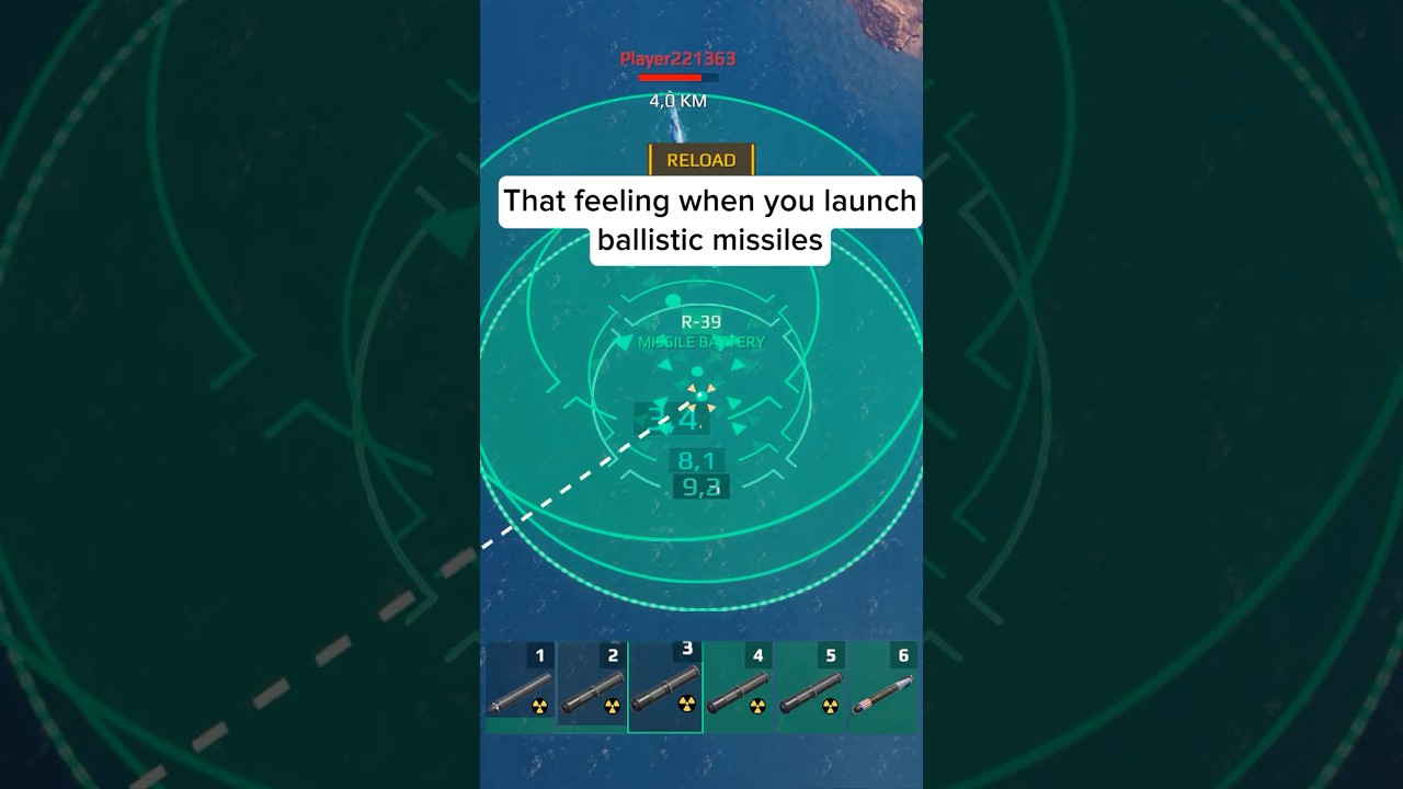 When you launch ballistic missiles ☢️🚀
