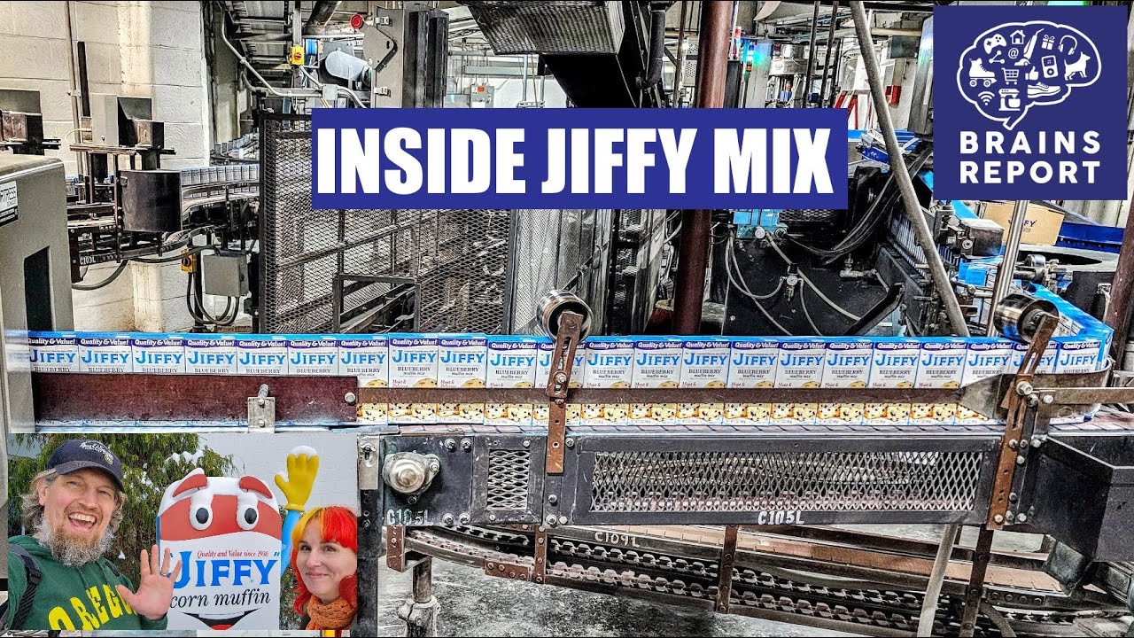 How Jiffy Makes 1.2 Million Boxes of Mix a Day | Complete Factory Tour