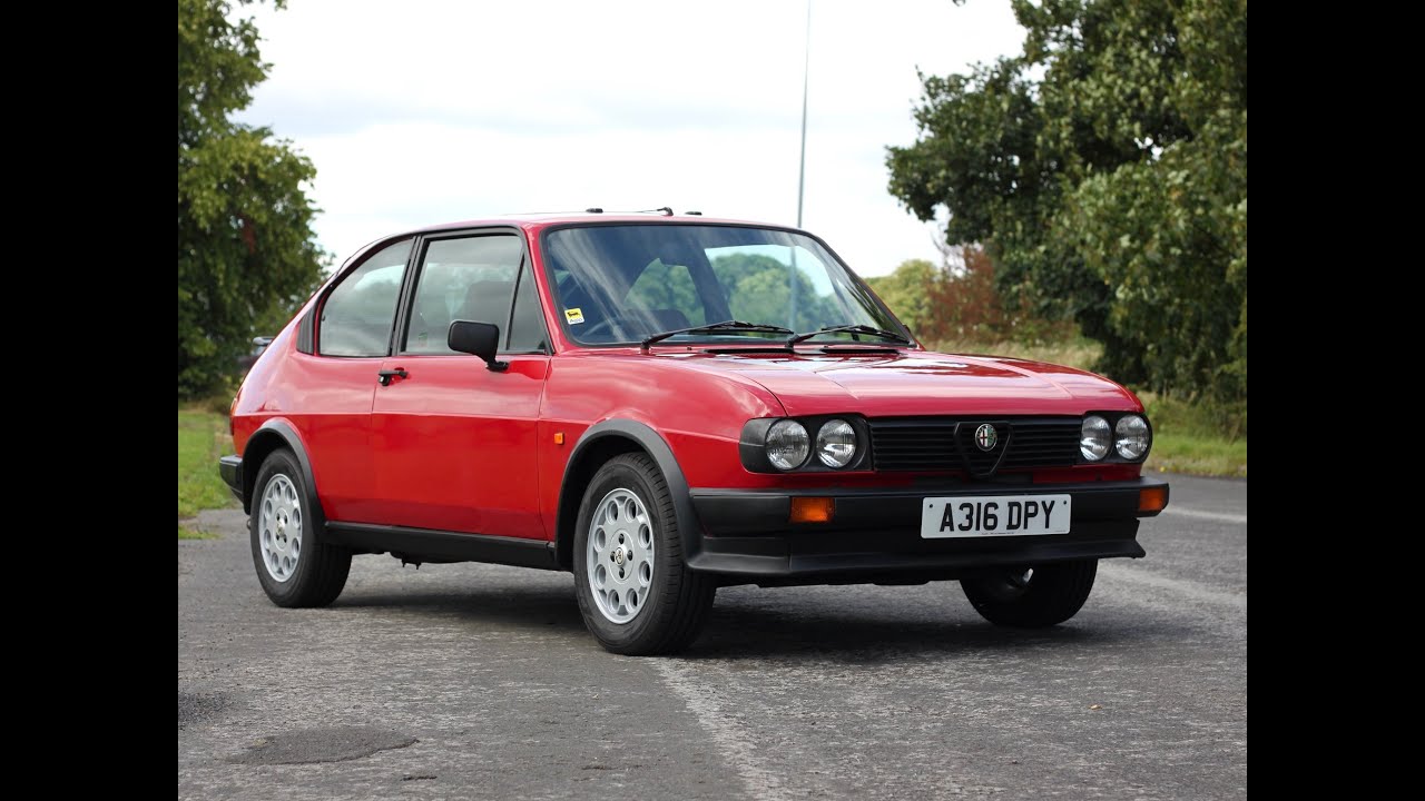 1983 Alfa Romeo Alfasud Ti 105
