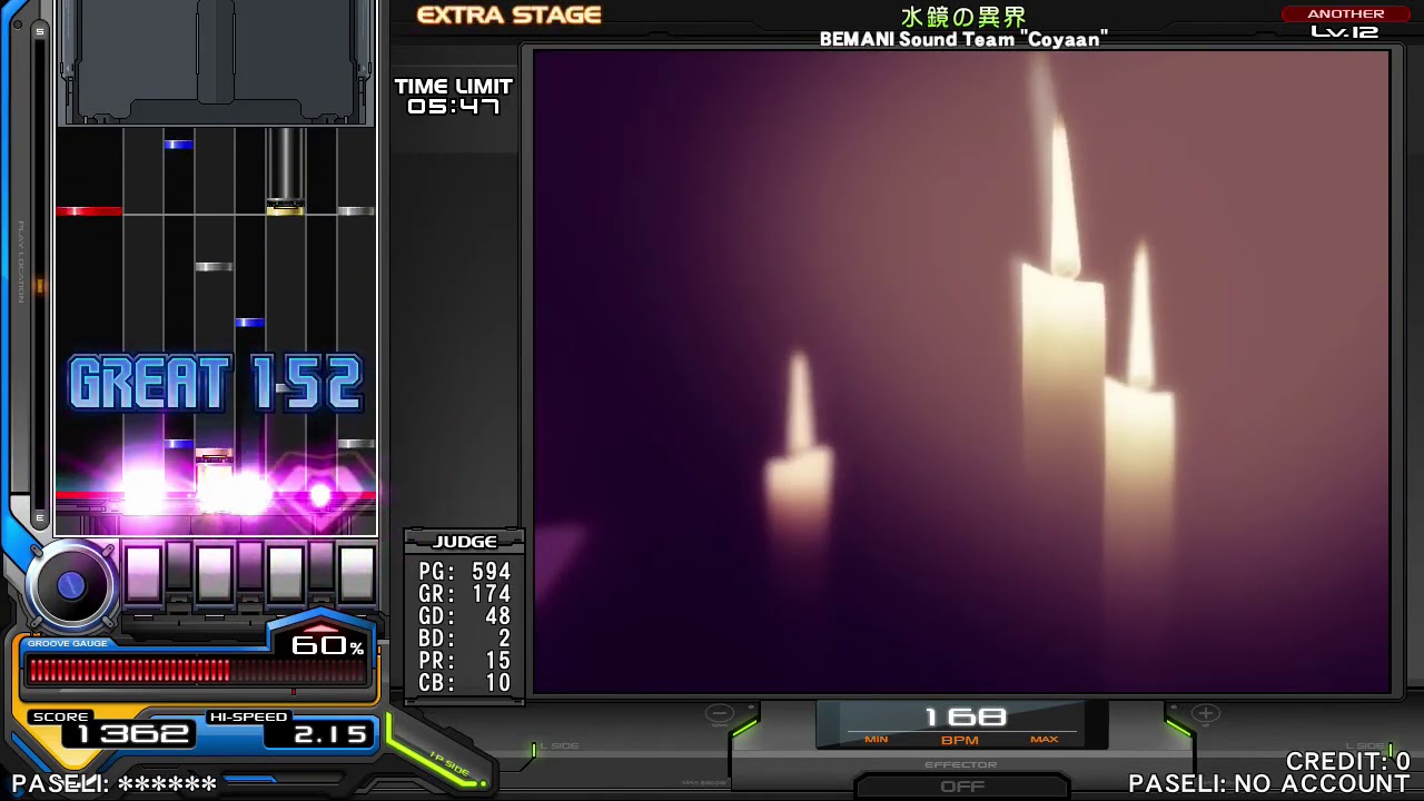 beatmania IIDX 28 BISTROVER 水鏡の異界 SPA 正規