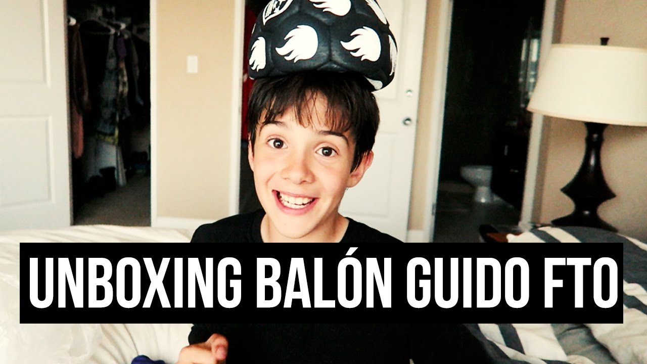 UNBOXING BAL&Oacute;N DE F&Uacute;TBOL GUIDO FTO┋PELOTA FREESTYLE Y CALLE DE FOOTBALL TRICKS ONLINE┋GRIP BALL
