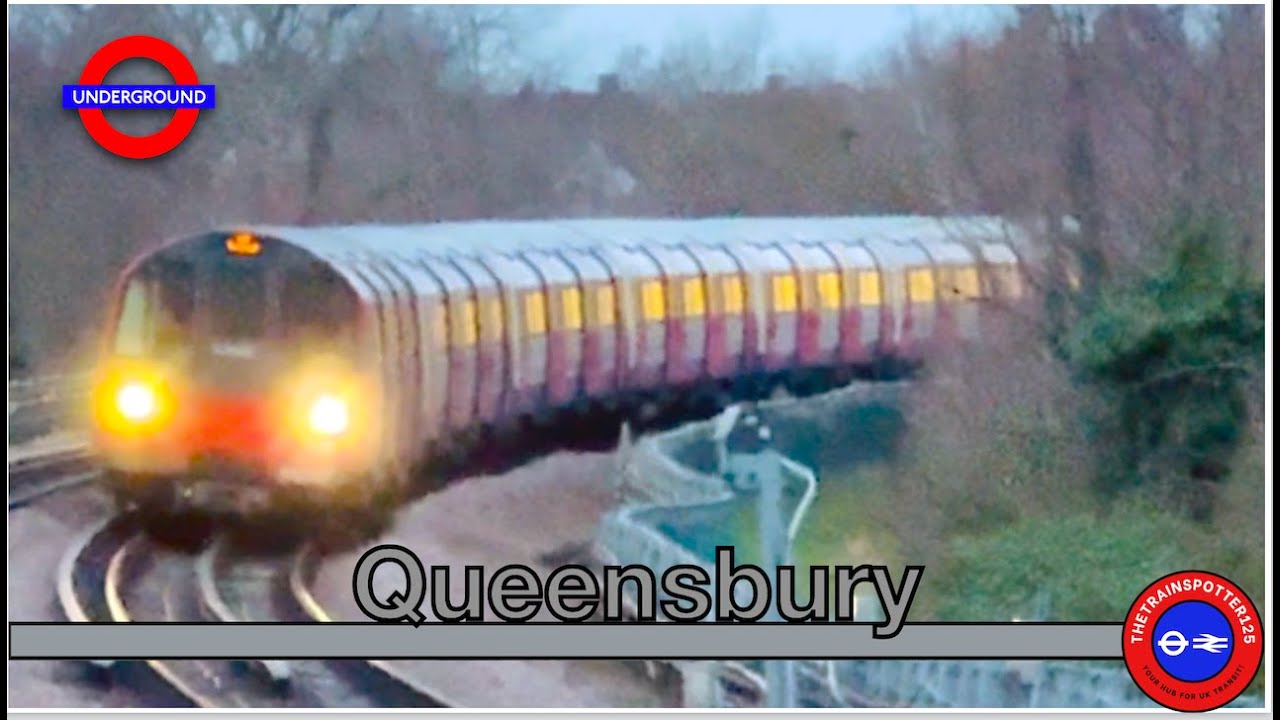 Evening Observations on the Jubilee Line at Queensbury Station! - LU (03/01/2024)