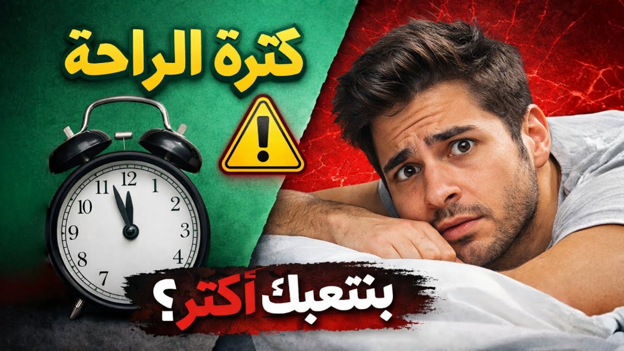 ليش لازم ما ترتاح اكثر من ساعتين ؟ || شاهد الفيديو 🤩