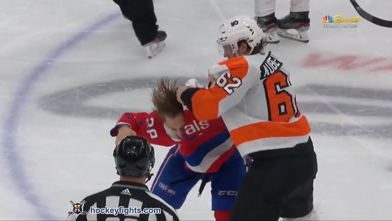 Nicolas Aube Kubel vs Brendan Leipsic Feb 8, 2020