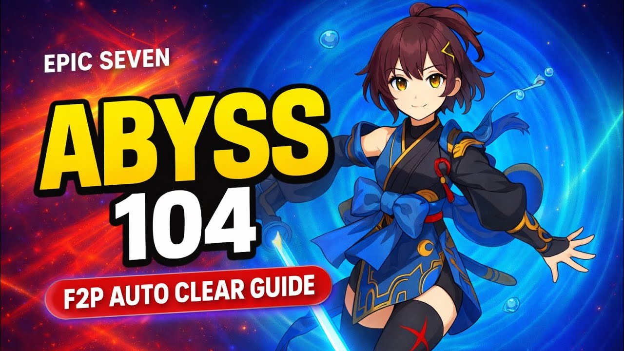 Epic Seven Abyss 104 💧 (F2P Auto Clear Guide)